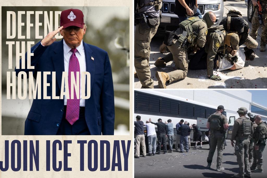 ICE receives more than 150K job applications as Trump’s crackdown on illegal immigration continues