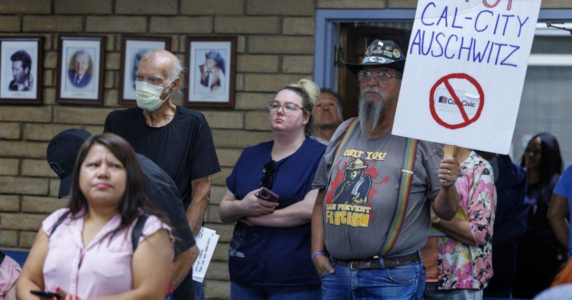 Immigrants decry conditions at former prison, ICE’s largest detention center in California