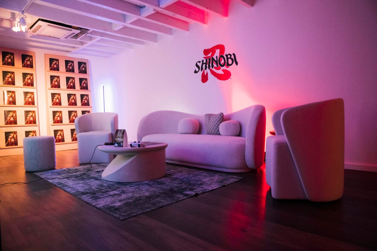 SEGA SHINOBI Art of Vengeance Hypegolf Clubhouse Event gaming video games genesis console party