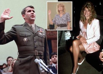 Iran-Contra figures Oliver North and Fawn Hall secretly marry 40 years after scandal: report