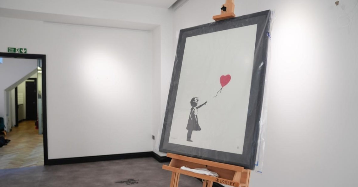 It Only Took 36 Seconds for Thieves To Steal a $365K Banksy Painting