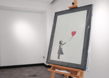It Only Took 36 Seconds for Thieves To Steal a $365K Banksy Painting