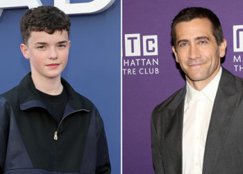 Jake Gyllenhaal Gives Owen Cooper Sweet Gift During Surprise Visit After ‘Adolescence’ Star Said He “Can’t Wait” To Meet Him At Emmys