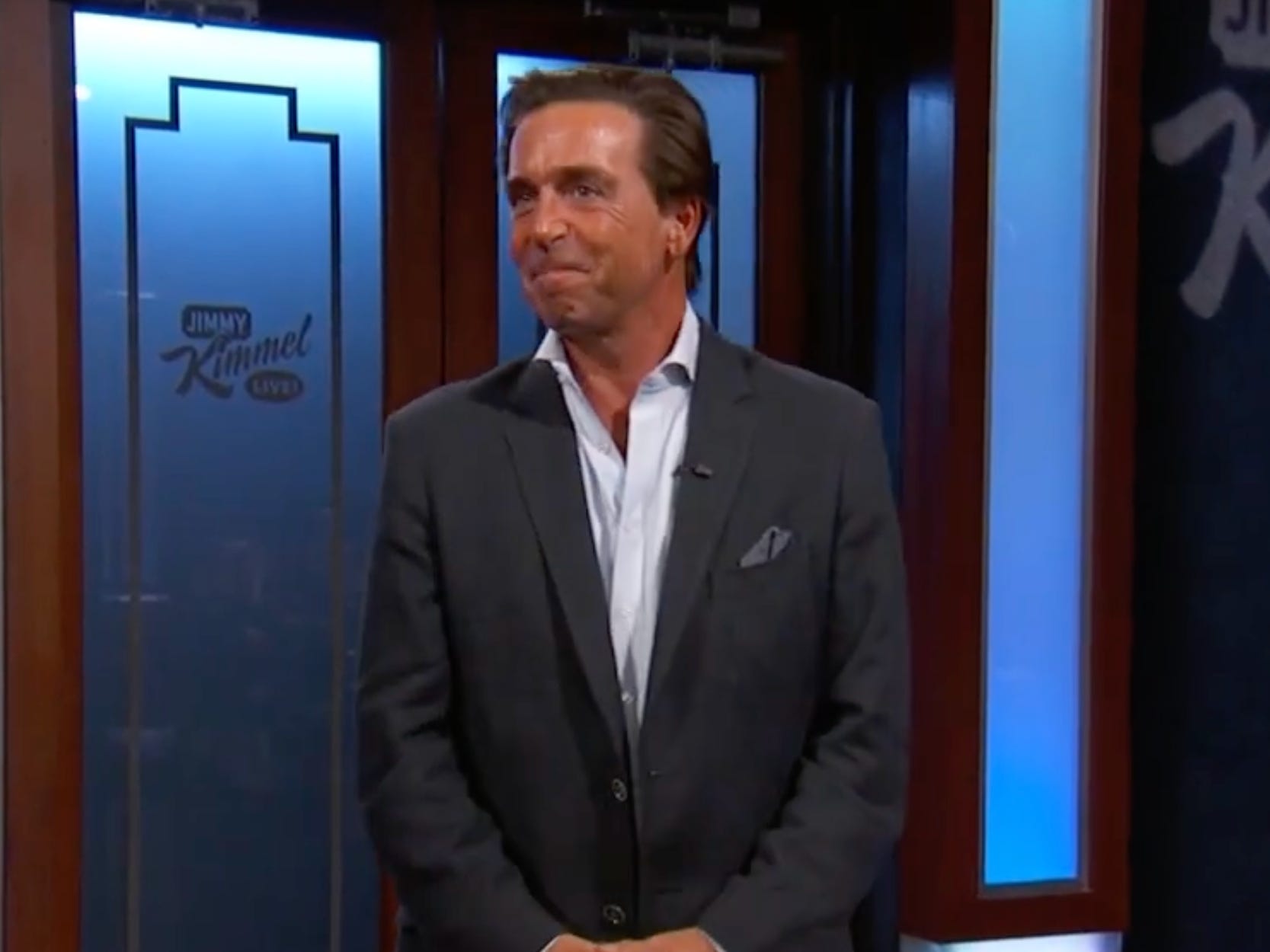 James Dixon in a suit
