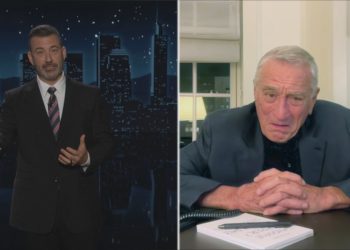 Jimmy Kimmel Met The Moment In His Return, With A Little Help From Robert De Niro