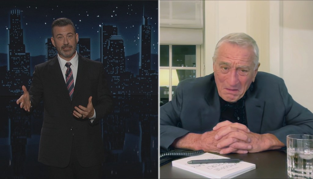 Jimmy Kimmel Met The Moment In His Return, With A Little Help From Robert De Niro