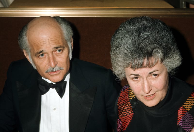 Norman Lear and ‘All in the Family’ actress Bea Arthur in 1974.