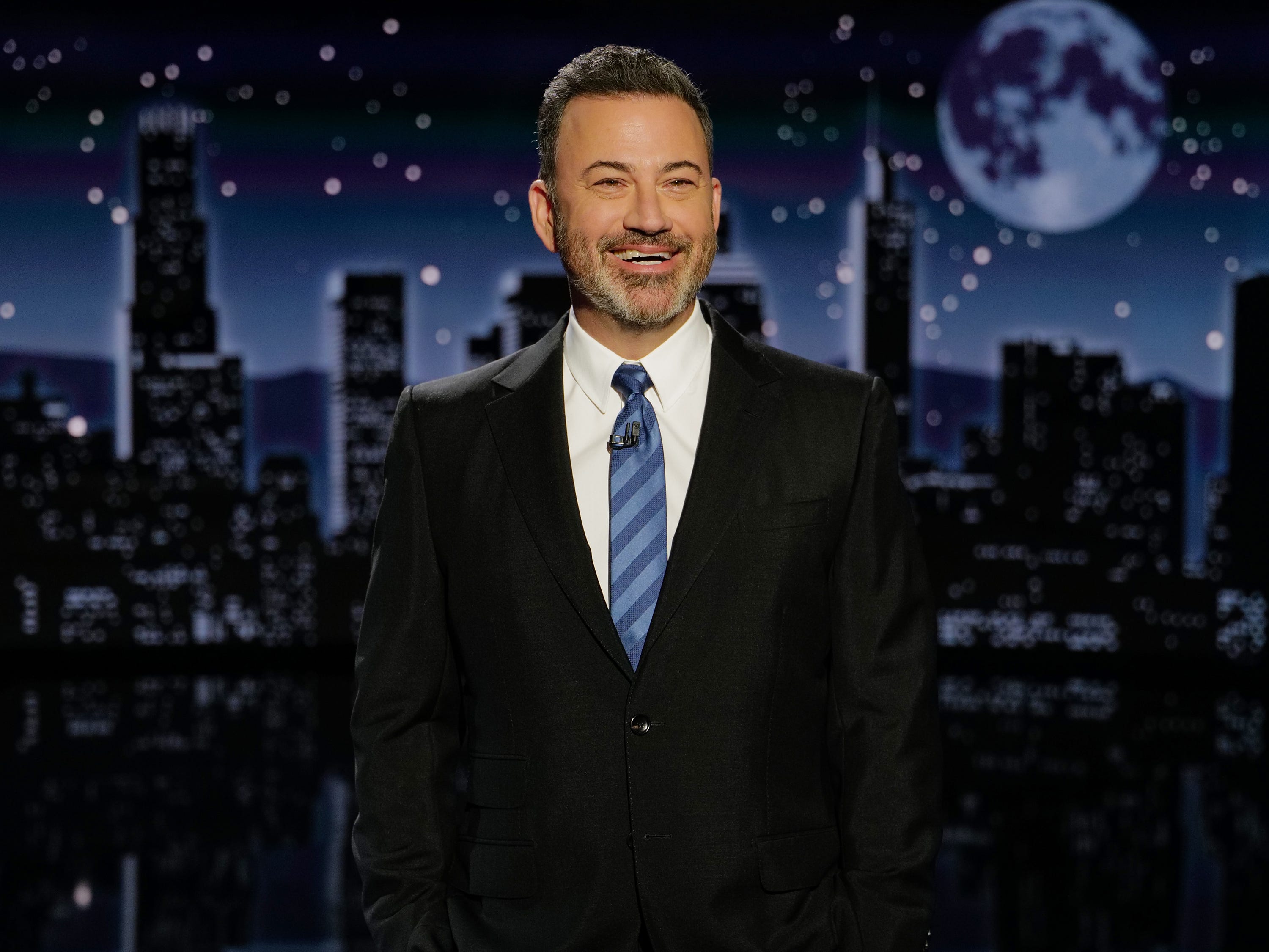 Jimmy Kimmel on stage of 