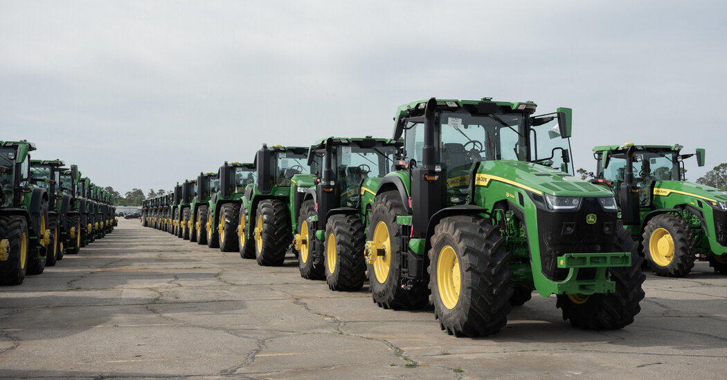 John Deere, a U.S. Icon, Is Undermined by Tariffs and Struggling Farmers