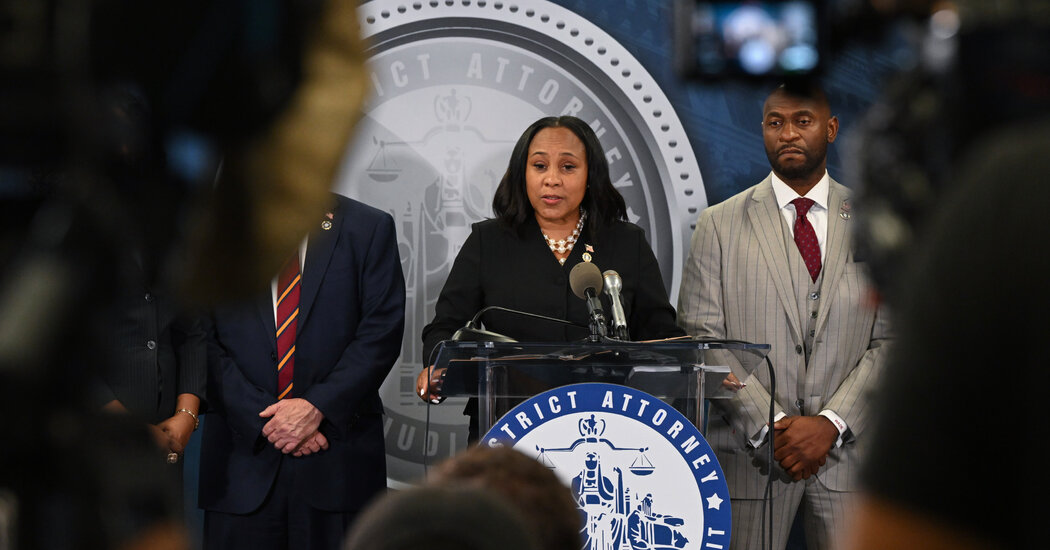 Justice Department Seeks Information on Georgia D.A. Who Prosecuted Trump