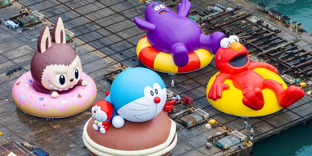 KAWS Joins Forces With AllRightsReserved for World’s First and Largest Water Parade