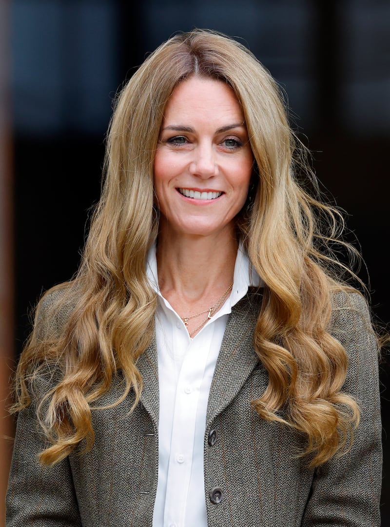 Catherine, Princess of Wales arrives for a visit to the Natural History Museum's newly renovated gardens on September 4, 2025 in London, England. (Photo by Max Mumby/Indigo/Getty Images)