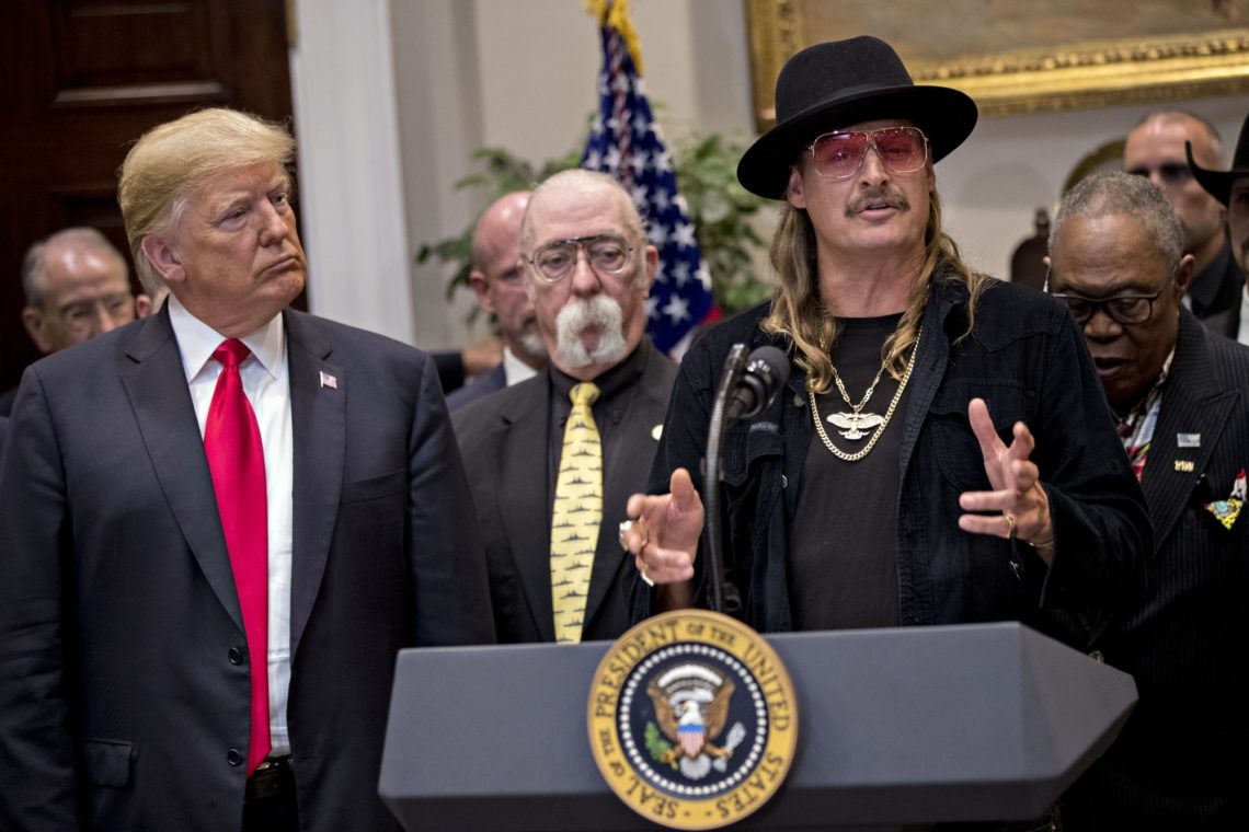 Kid Rock Is Banned From Performing in California Over His ‘Horrific Music,’ Thanks to Governor Gavin Newsom