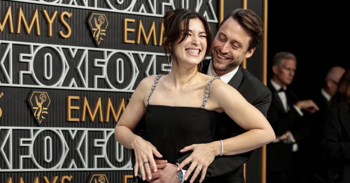 Kieran Culkin and Jazz Charton make good on that Emmys deal: Baby No. 3 is on the way