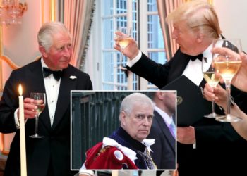 King Charles once again embarrassed by Prince Andrew, who is off Trump dinner guest list