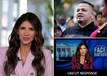 Kristi Noem accuses CBS of editing her interview on Kilmar Abrego Garcia to ‘whitewash’ MS-13 gang affiliation