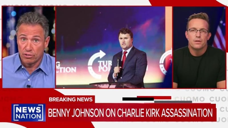 Chris Cuomo and Benny Johnson
