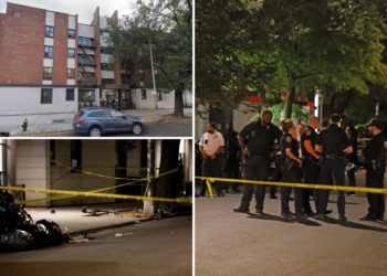Man killed, woman grazed by  gunmen firing outside Brooklyn housing complex: cops
