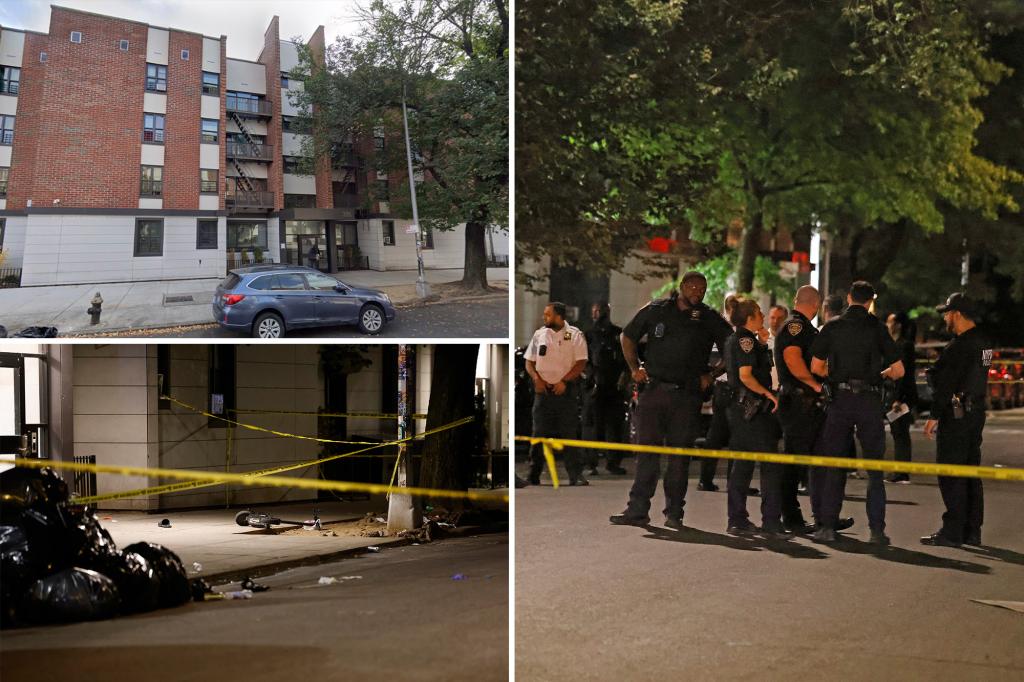 Man killed, woman grazed by  gunmen firing outside Brooklyn housing complex: cops