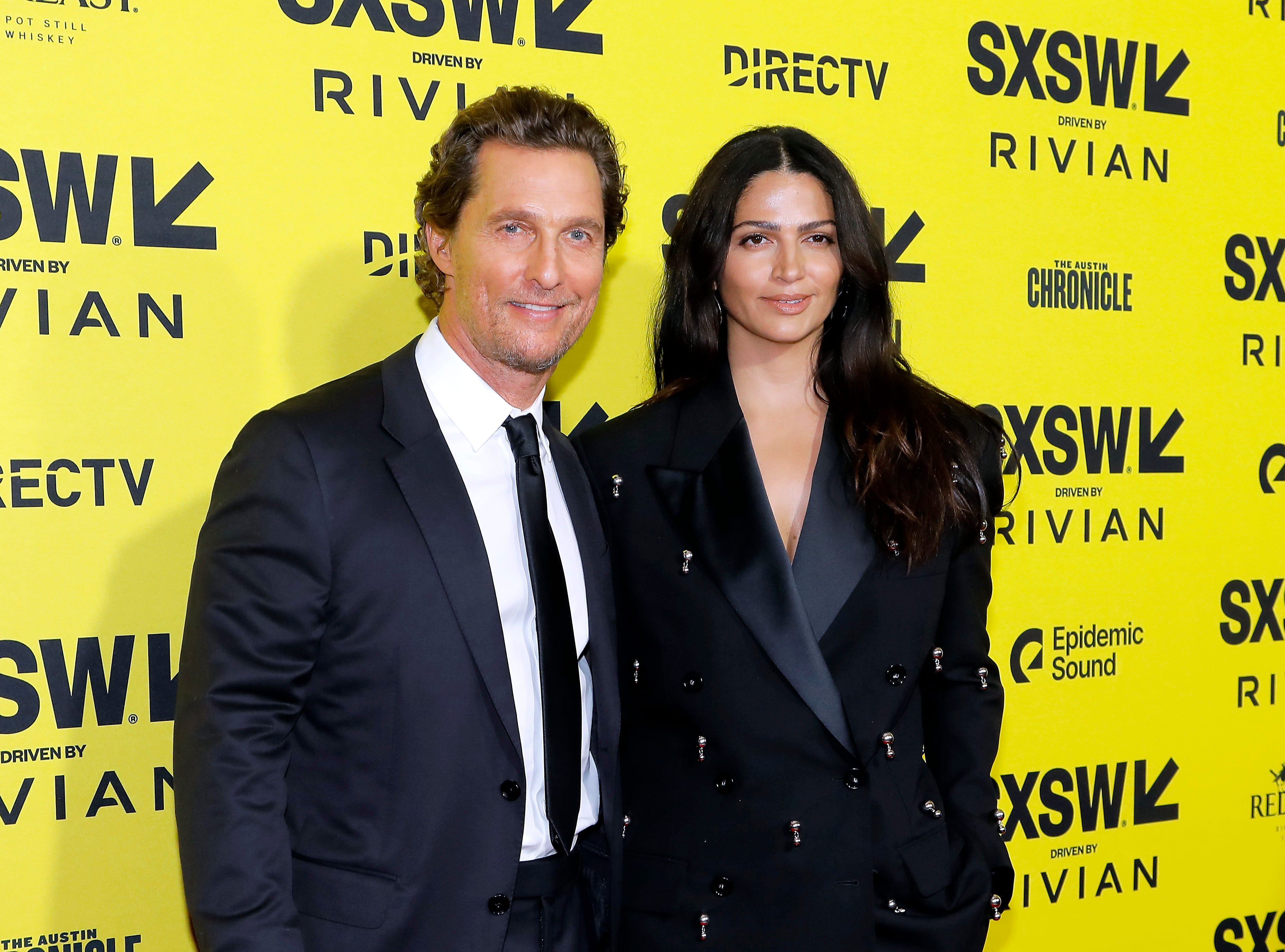 Matthew McConaughey and Camila Alves.