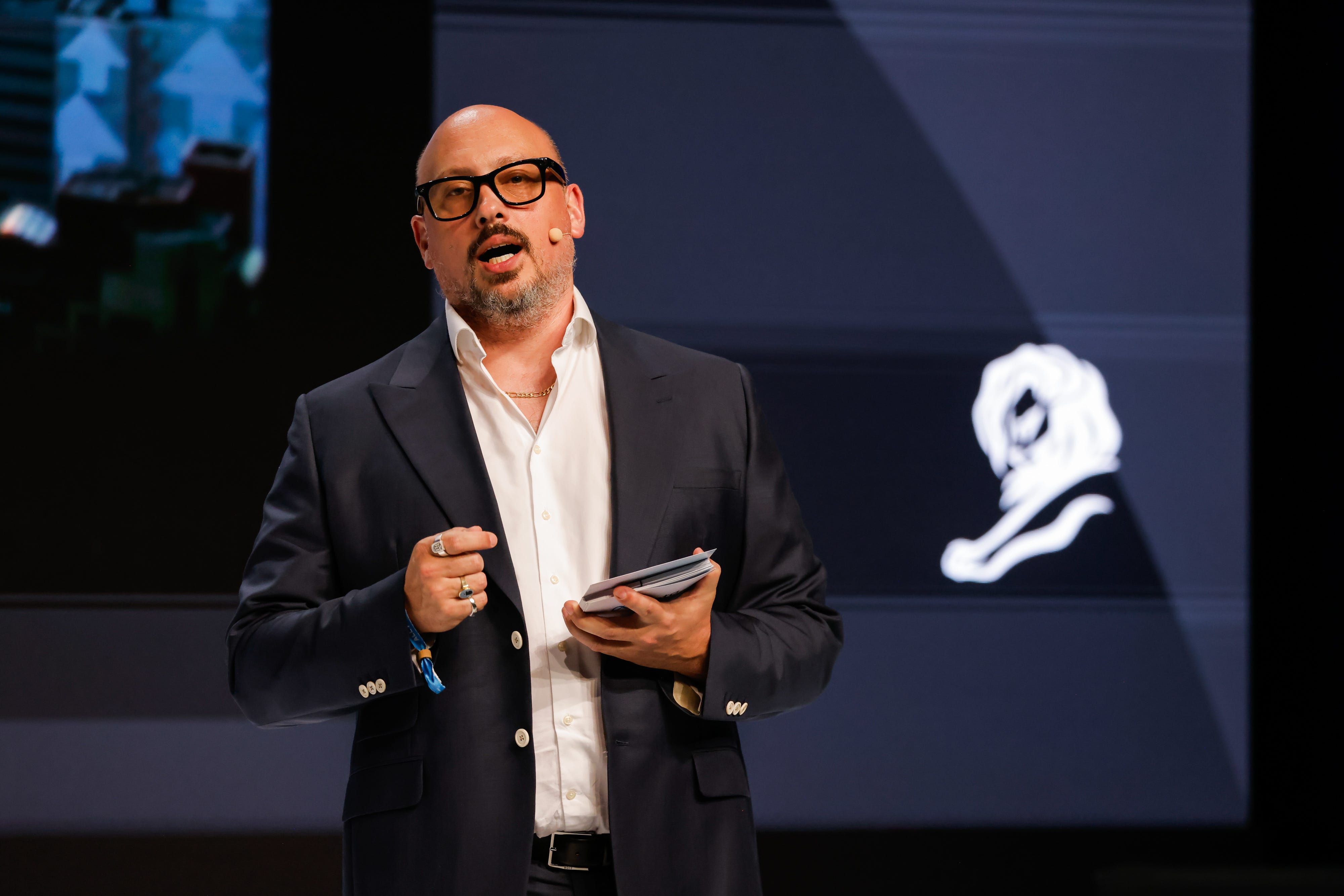 Meta CMO Alex Schultz is pictured.