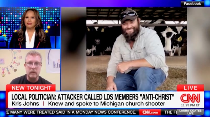 Kris Johns discusses Michigan church shooting on Laura Coates Live.
