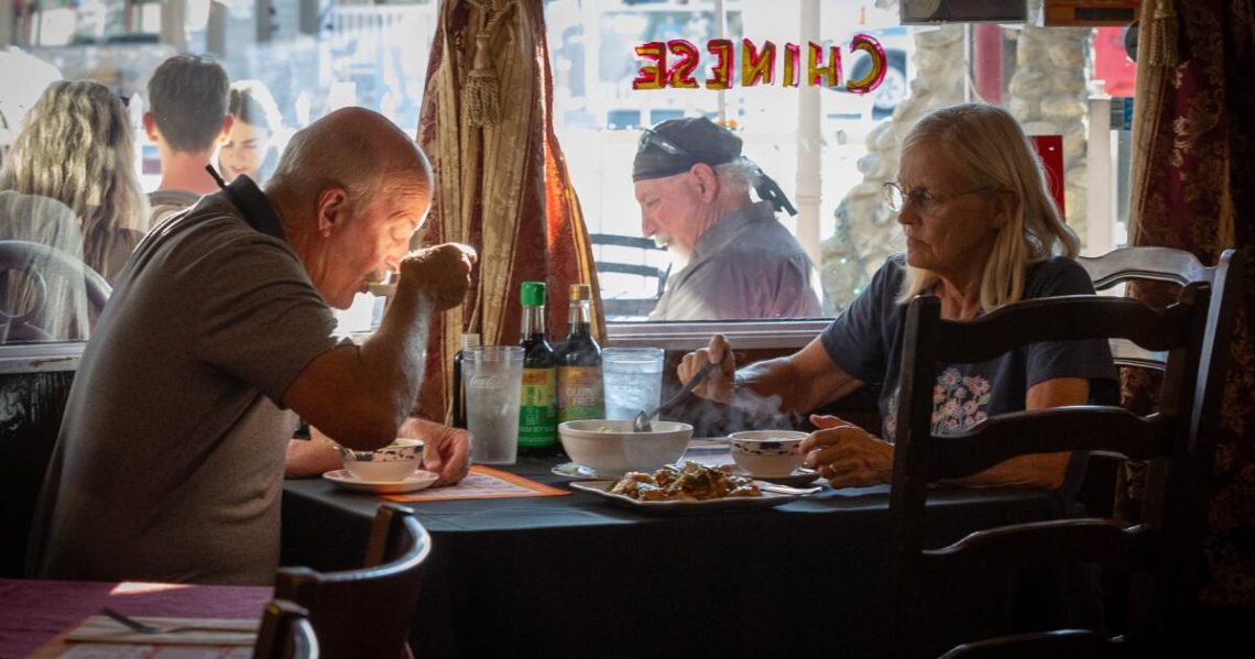 Mt. Whitney hikers love this Chinese restaurant pitstop that looks like a merry-go-round