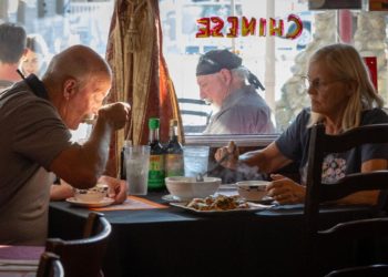 Mt. Whitney hikers love this Chinese restaurant pitstop that looks like a merry-go-round