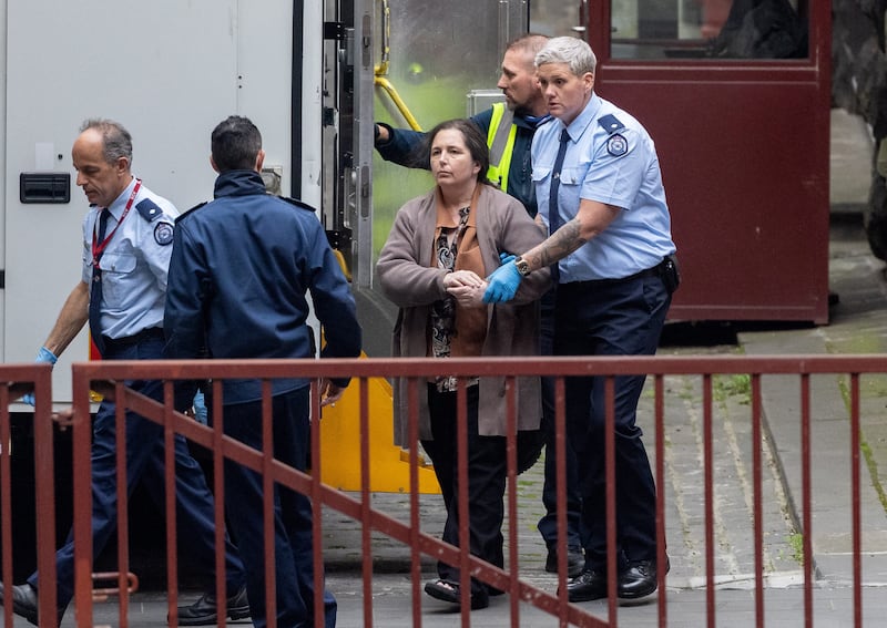 Erin Patterson arrives at the Supreme Court of Victoria in Melbourne, Australia