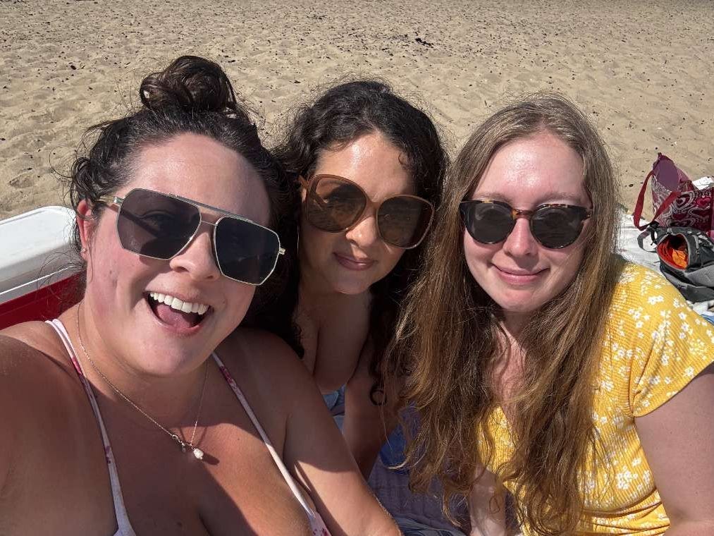 Women at the beach