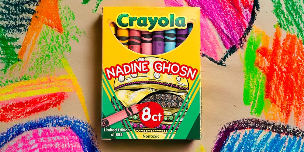 Nadine Ghosn Drops Limited Edition Crayola Pack Collaboration