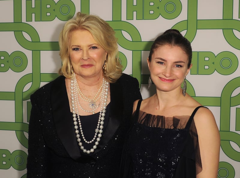 Candice Bergen (L) and Chloe Malle attend HBO's Official 2019 Golden Globe Awards After Party on January 6, 2019 in Los Angeles, California.