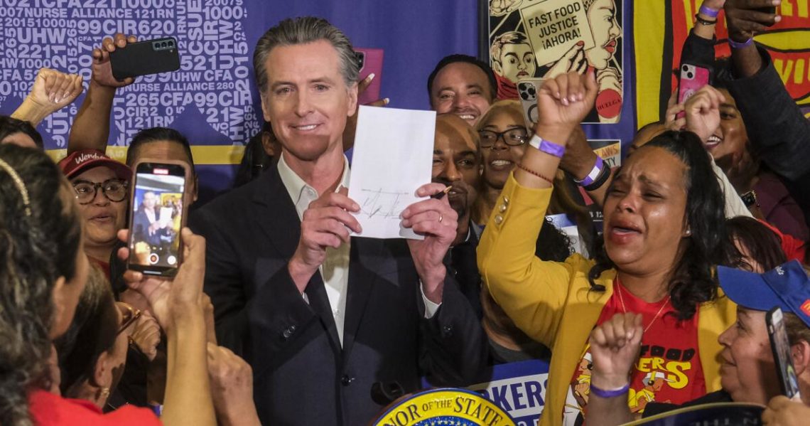 Newsom signs bill expanding California labor board oversight of employer disputes, union elections