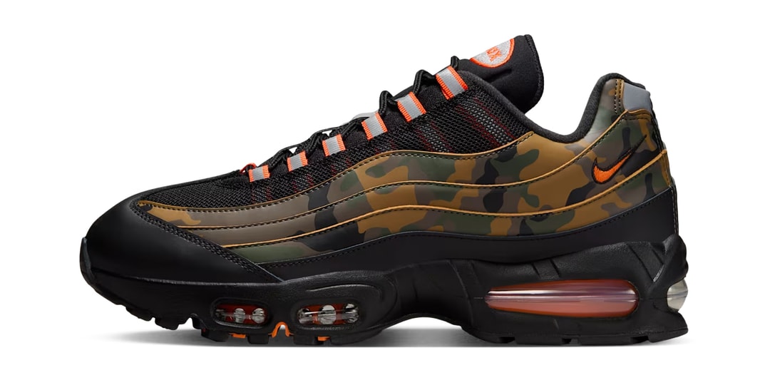 Nike Air Max 95 Hides From Plain Sight in “Green Camo”