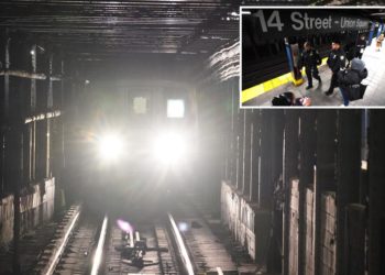 Off-duty NYC cop pushed onto L train subway tracks by homeless man: police sources