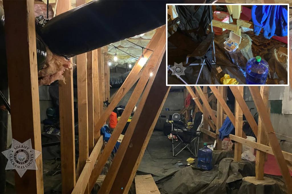 Oregon man discovered living inside tricked-out crawl space in quaint condo complex