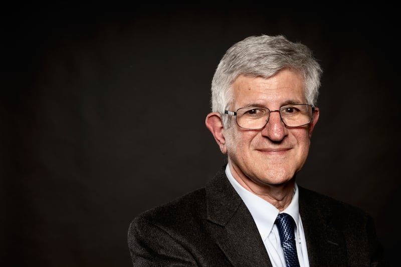 WASHINGTON,DC-FEBRUARY 15:
American pediatrician , Dr. Paul Allan Offit is photographed in Washington, DC on February 15, 2024.
(Photo by Marvin Joseph/The Washington Post via Getty Images)