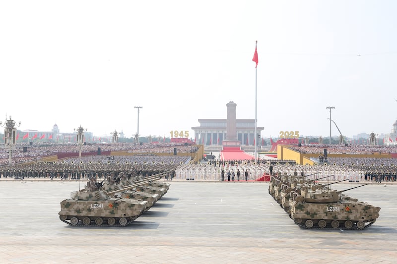 The military parade in China is the biggest in the nation’s history—it comes after Trump told aides he was disappointed with the parade held in Washington, D.C. in June for the U.S. Army’s 250th birthday.