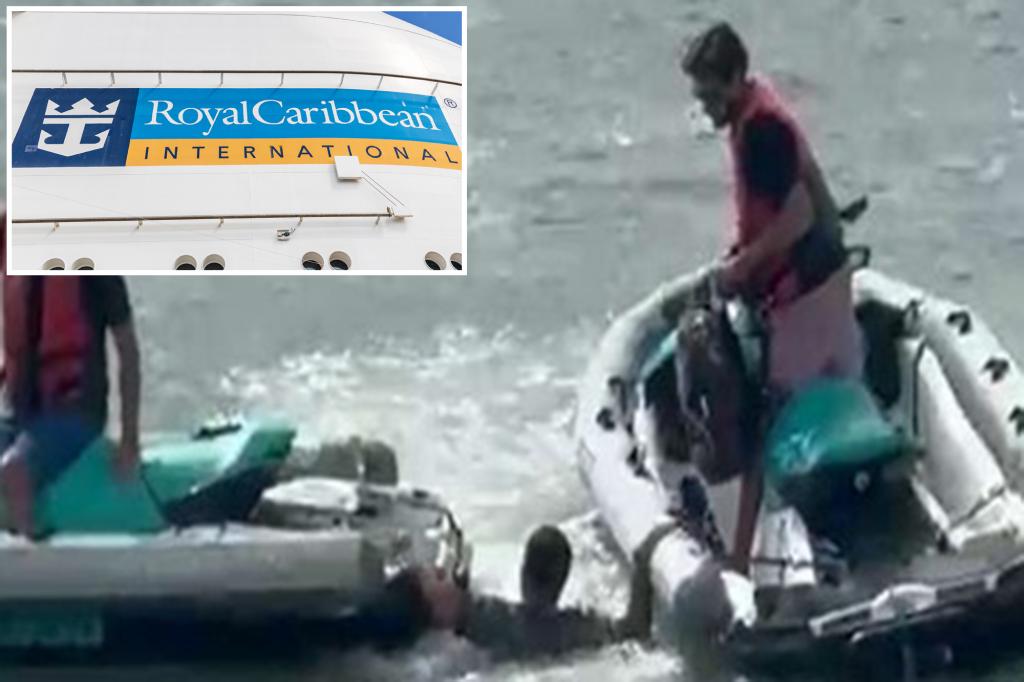 Royal Caribbean cruise passenger dives overboard to allegedly dodge $16,000 gambling debt