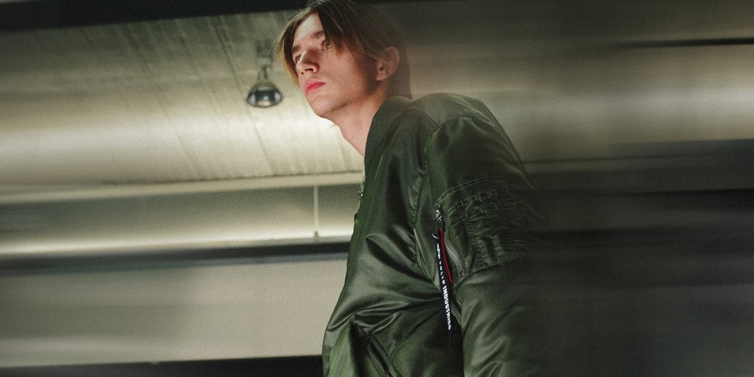 SOLID HOMME Steps In To Reimagine the Alpha Industries MA-1 Flight Jacket