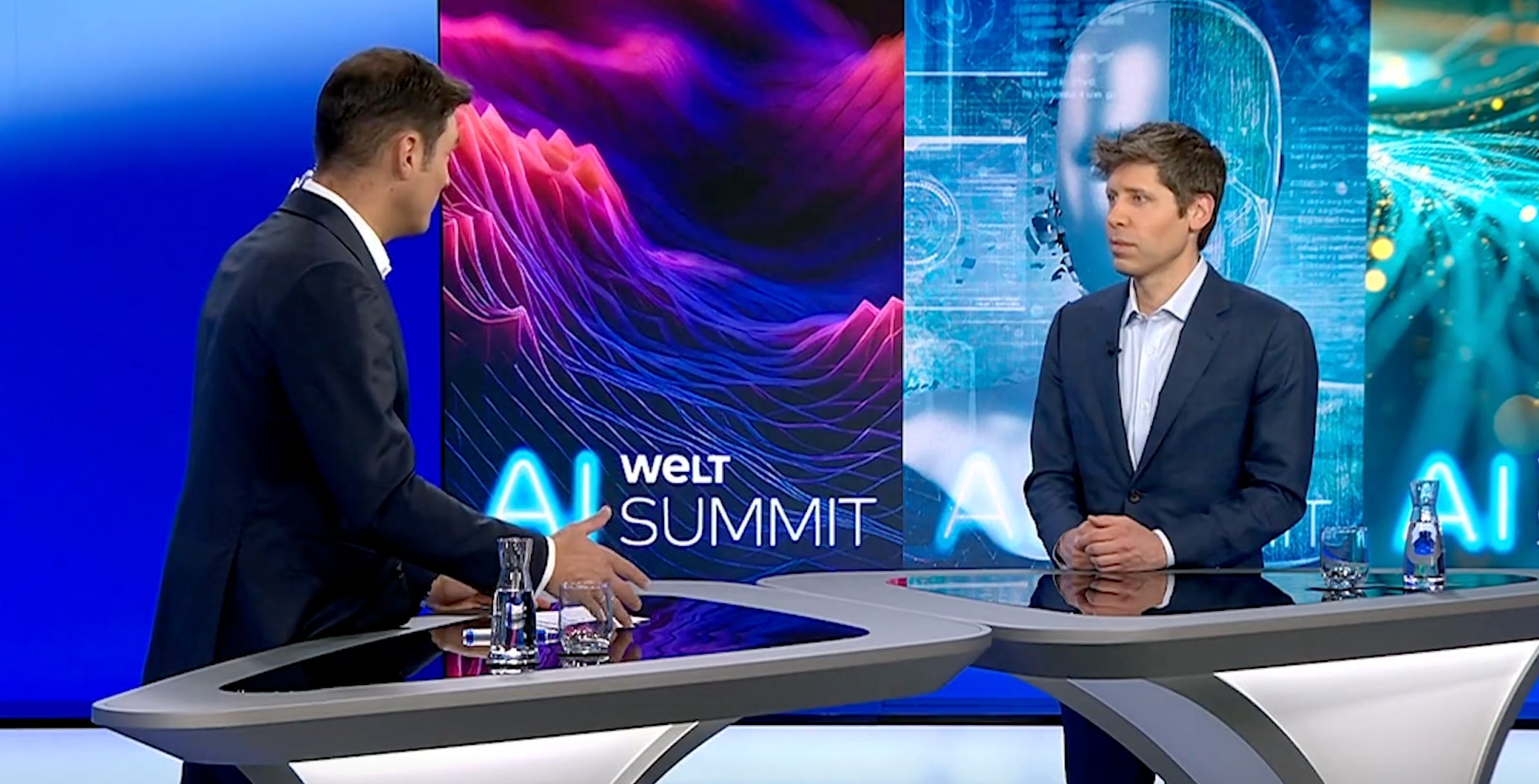 Sam Altman, in an interview with Welt Editor-in-Chief Jan Philipp Burgard