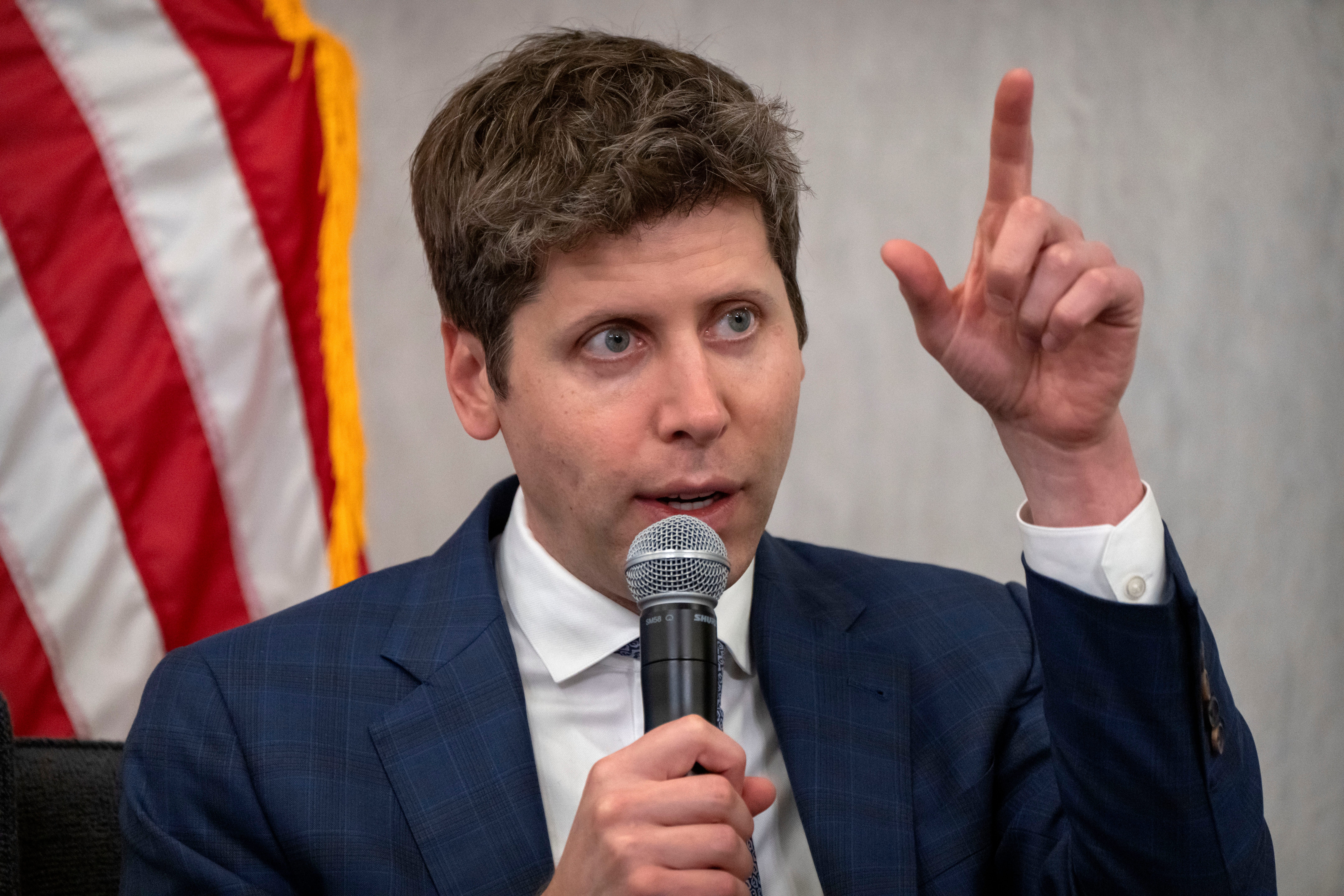 Sam Altman at the Federal Reserve Integrated Review of the Capital Framework for Large Banks Conference at the Federal Reserve in Washington, on July 22, 2025.