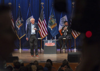 Sanders and Mamdani energize supporters at town hall as NYC mayor’s race enters final stretch