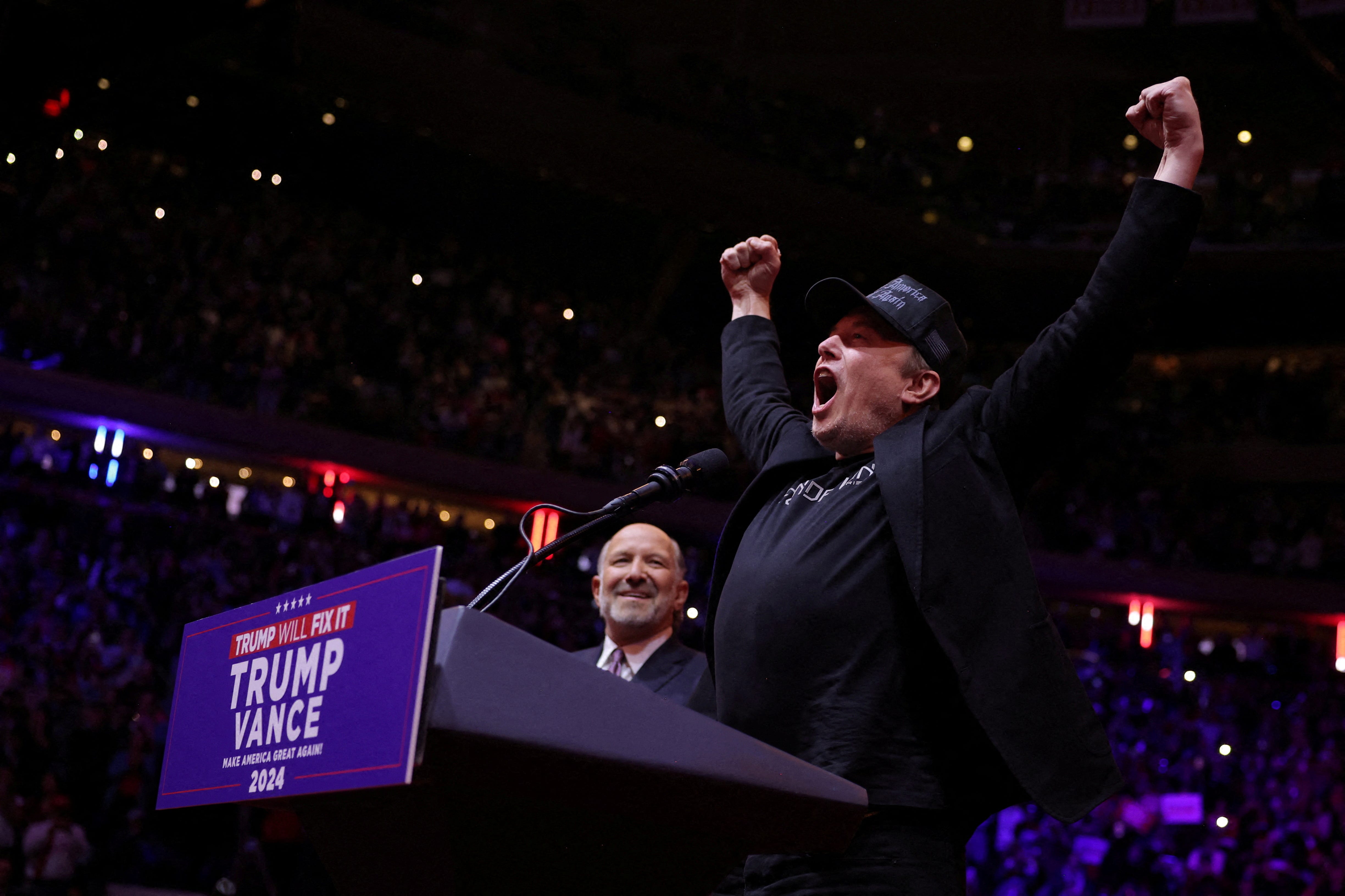 Rally for the Republican presidential nominee and former U.S. President Donald Trump, in New York