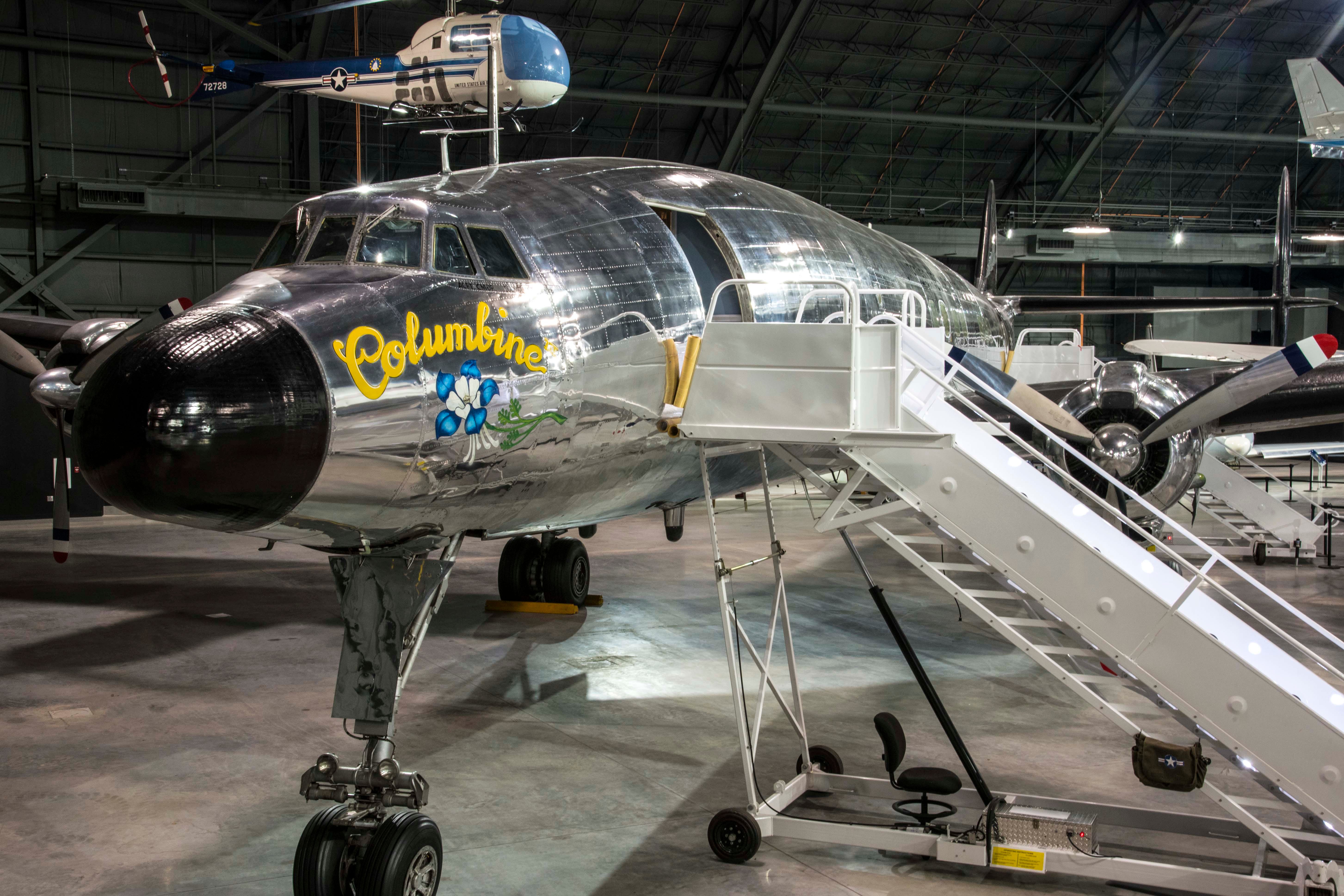 Columbine III at the National Museum of the US Air Force.
