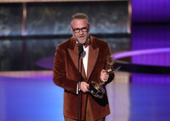 Seth Rogen Brings Host Nate Bargatze’s Acceptance Speech Charity Counter To -$60,000 As ‘The Studio’ Wins Outstanding Comedy Series