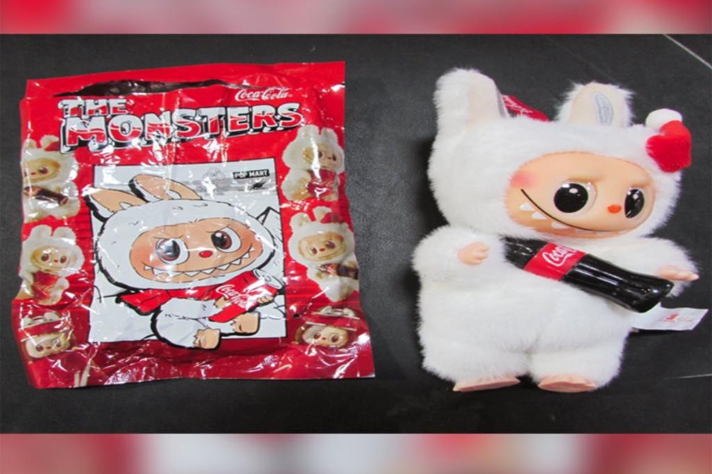 Shipment of $500K worth of Labubu doll knockoffs seized by  border officers in Seattle