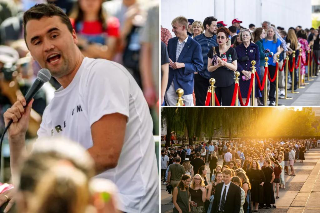 Speaker Johnson, RFK Jr., other GOPers  mourn loss of Charlie Kirk at touching DC vigil: ‘Leaders of the nation have been shaken’