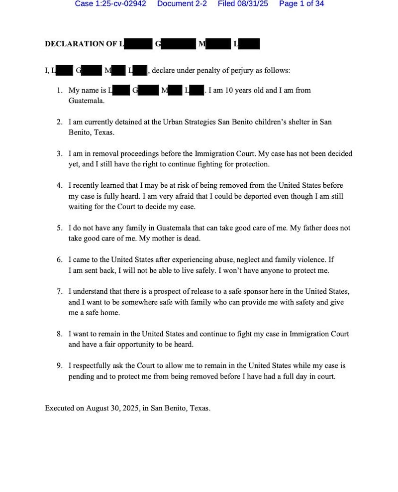 Legal document