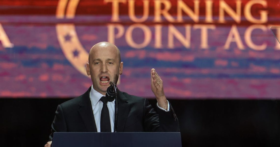 Stephen Miller Uses Charlie Kirk Tribute to Deliver Sinister Message